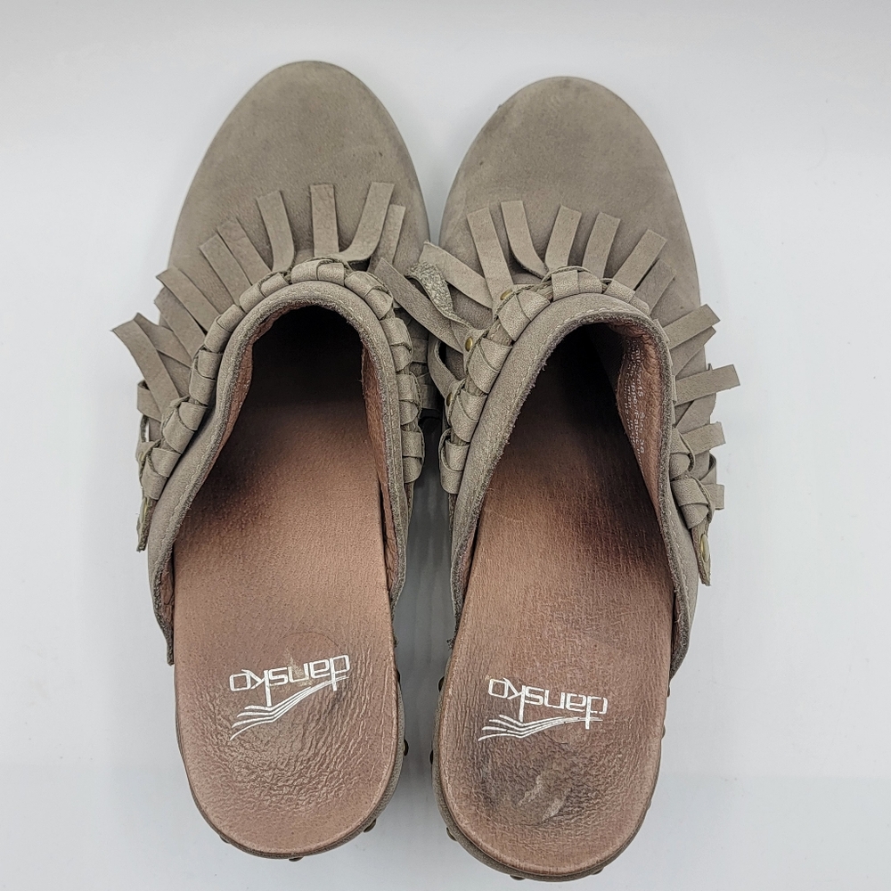 Dansko Deni Clog Mule Size 38 (Us 8). #1338 - image 8